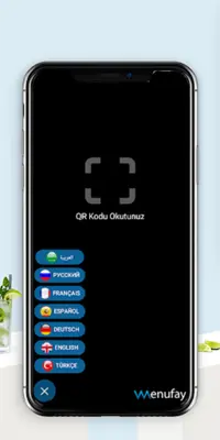 Menufay QR Okuyucu android App screenshot 1